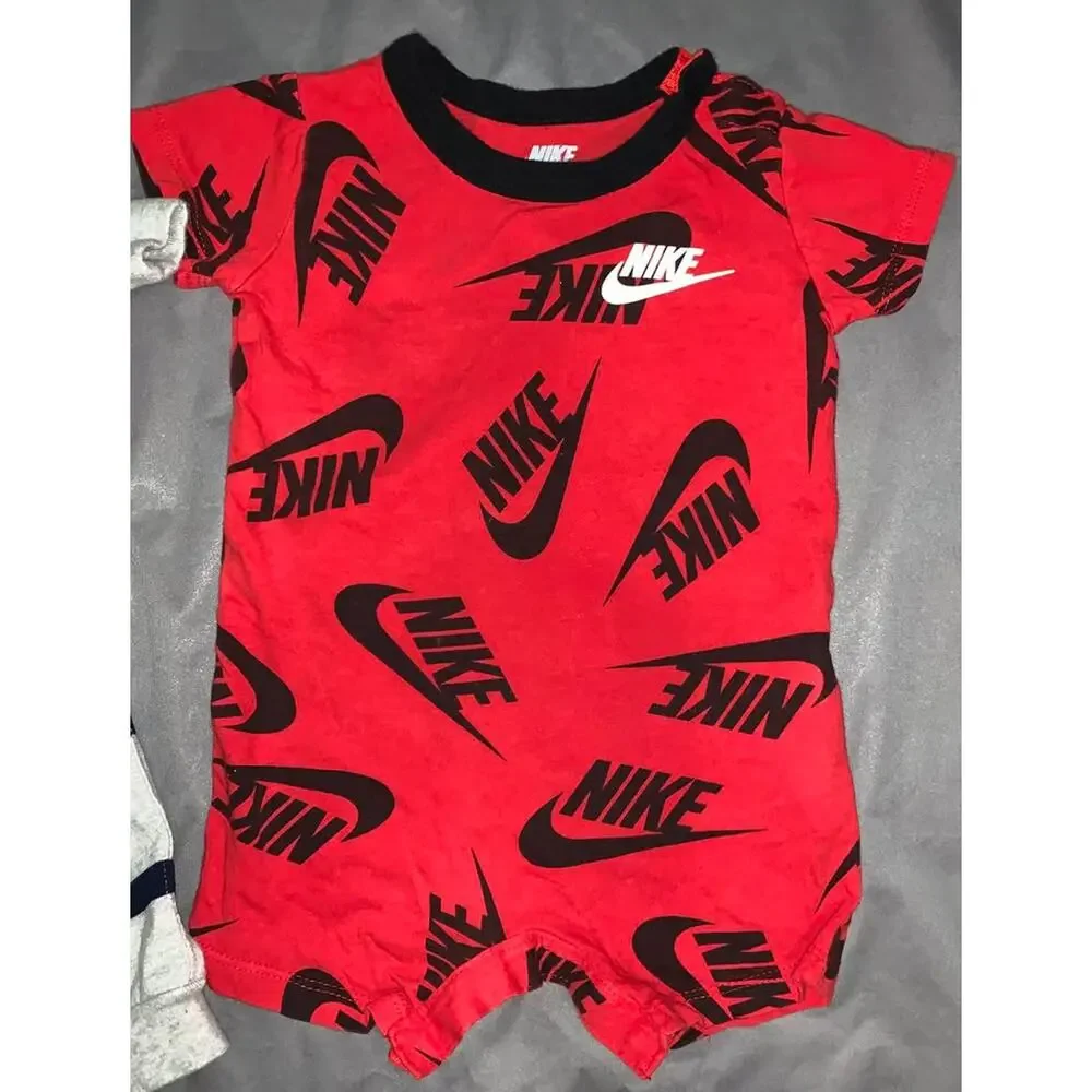 (0-6 months)Baby Boy Romper Lot  - Nike, Ralph Lauren, Columbia, True Religion